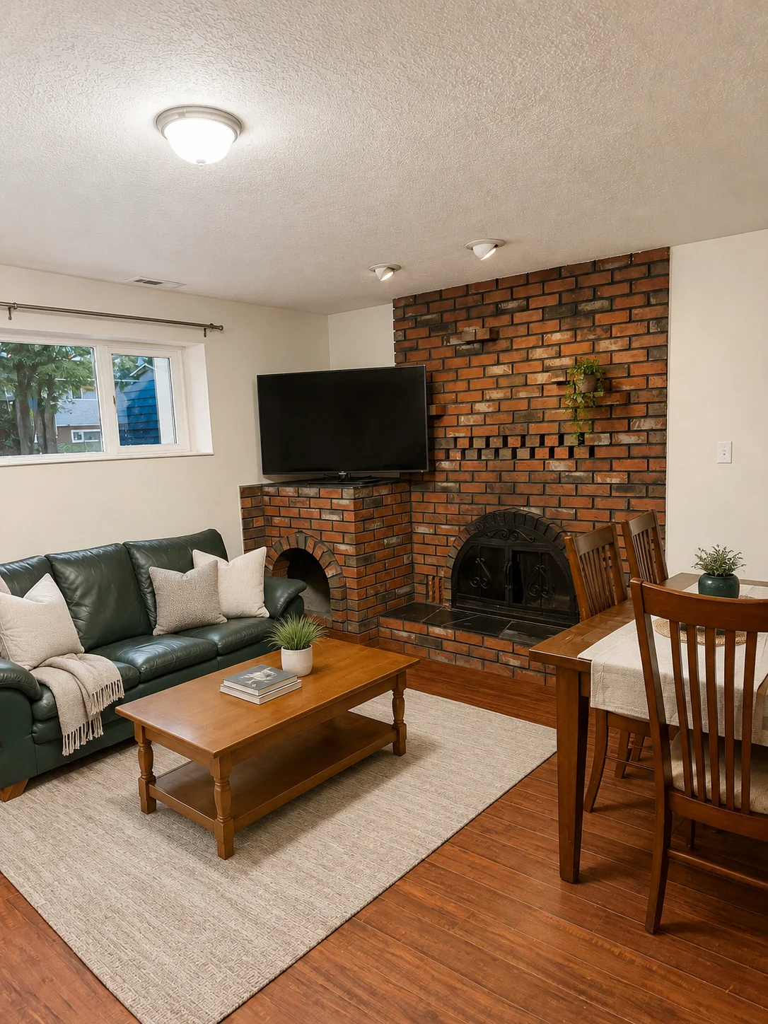 Furnished living room